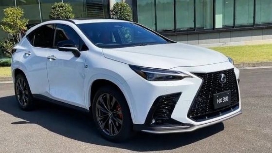 Toyota Vietnam recalls Lexus NX350 due to parking brake problem